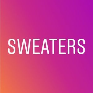 Sweaters!
